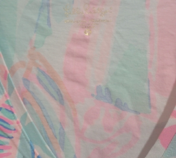 Colorful Abstract Women's Top - Picture 3 of 6